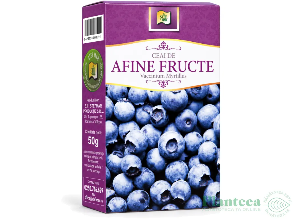 Afine uscate 50g - STEF MAR