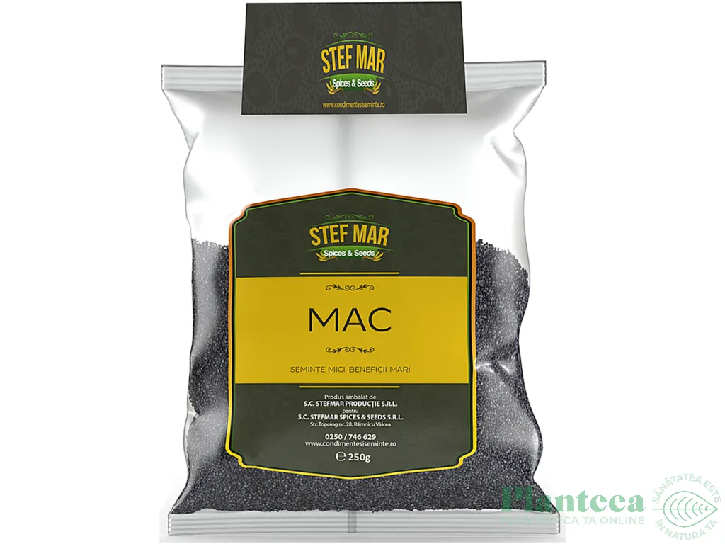 Seminte mac 250g - STEF MAR
