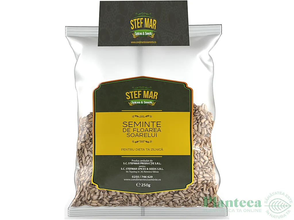 Seminte floarea soarelui 250g - STEF MAR