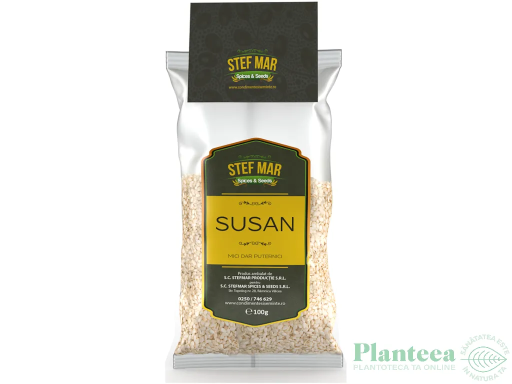 Seminte susan decorticat 100g - STEF MAR