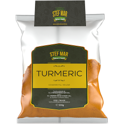 Condiment turmeric macinat 200g - STEF MAR