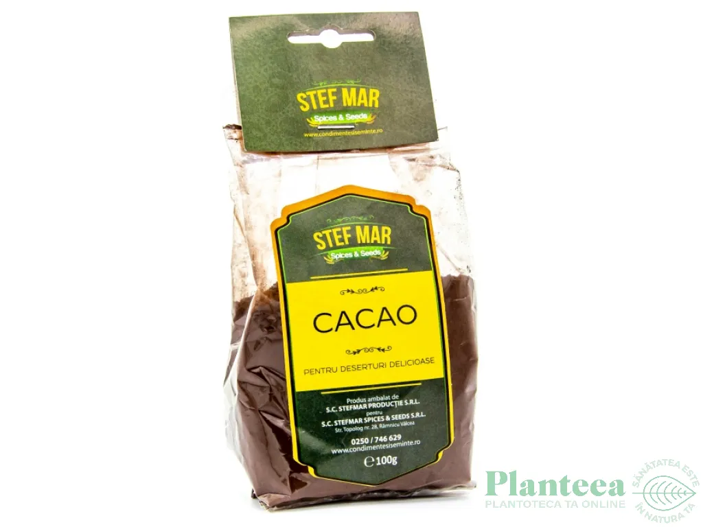 Cacao pulbere 100g - STEF MAR