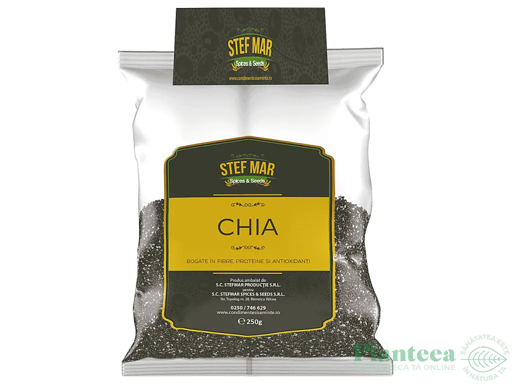 Seminte chia 250g - STEF MAR