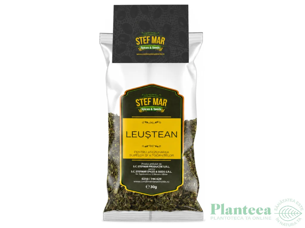 Condiment leustean frunze 30g - STEF MAR