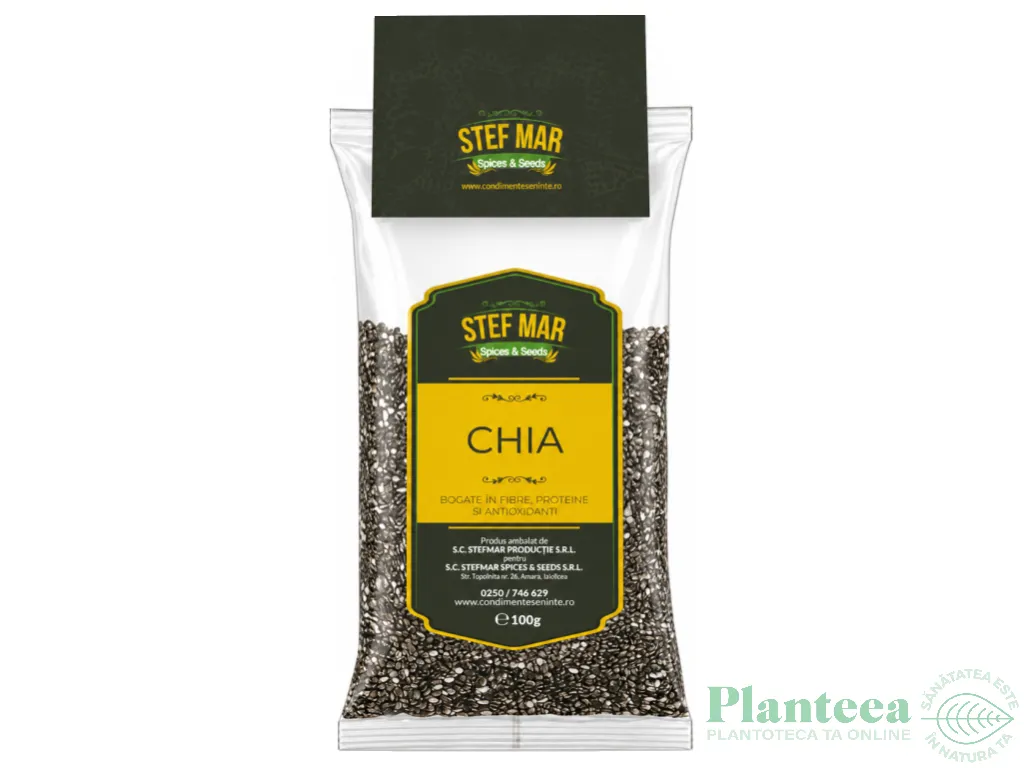 Seminte chia 100g - STEF MAR