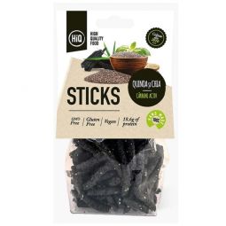 Sticksuri quinoa chia carbune activ 70g - HIQ