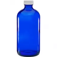 Flacon sticla albastra cu dop 480ml - AQUA NANO