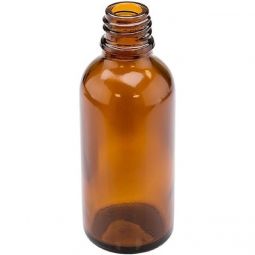 Flacon sticla bruna DIN18 fara capac 30ml - MAYAM