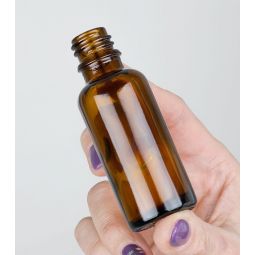Flacon sticla bruna DIN18 fara capac 30ml - ELLEMENTAL