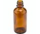 Flacon sticla bruna DIN18 fara capac 50ml - ELLEMENTAL