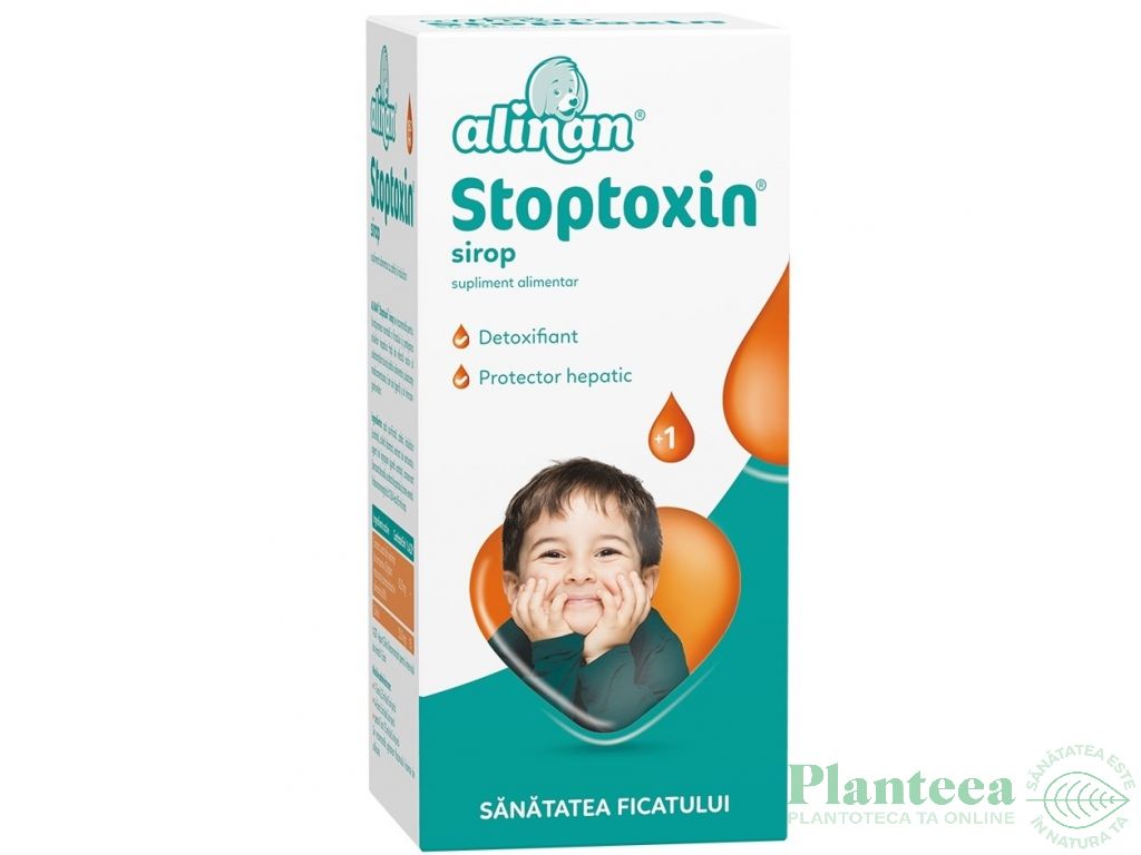 Sirop Stoptoxin copii +1an Alinan 150ml - FITERMAN