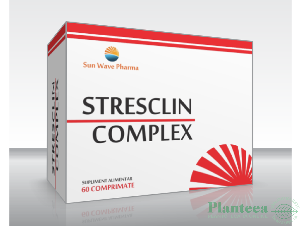 Stresclin complex 60cp - SUN WAVE PHARMA