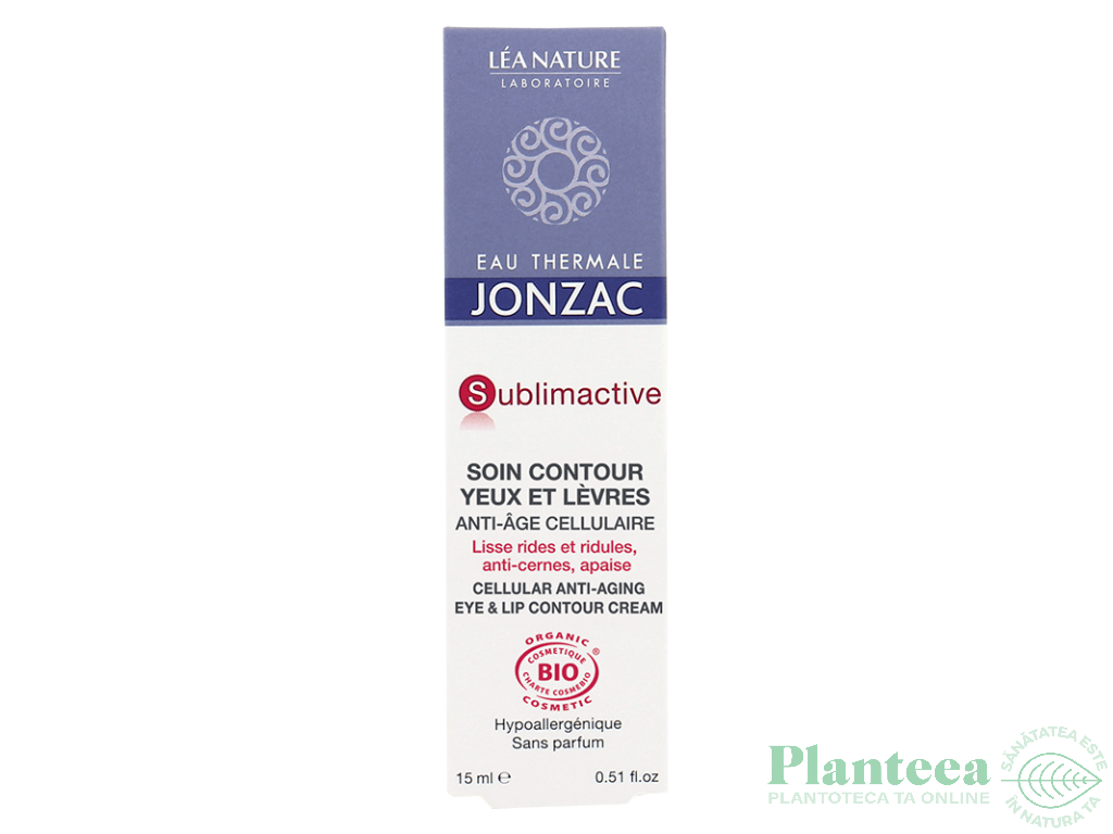 Crema antirid contur ochi buze Sublimactive 15ml - JONZAC