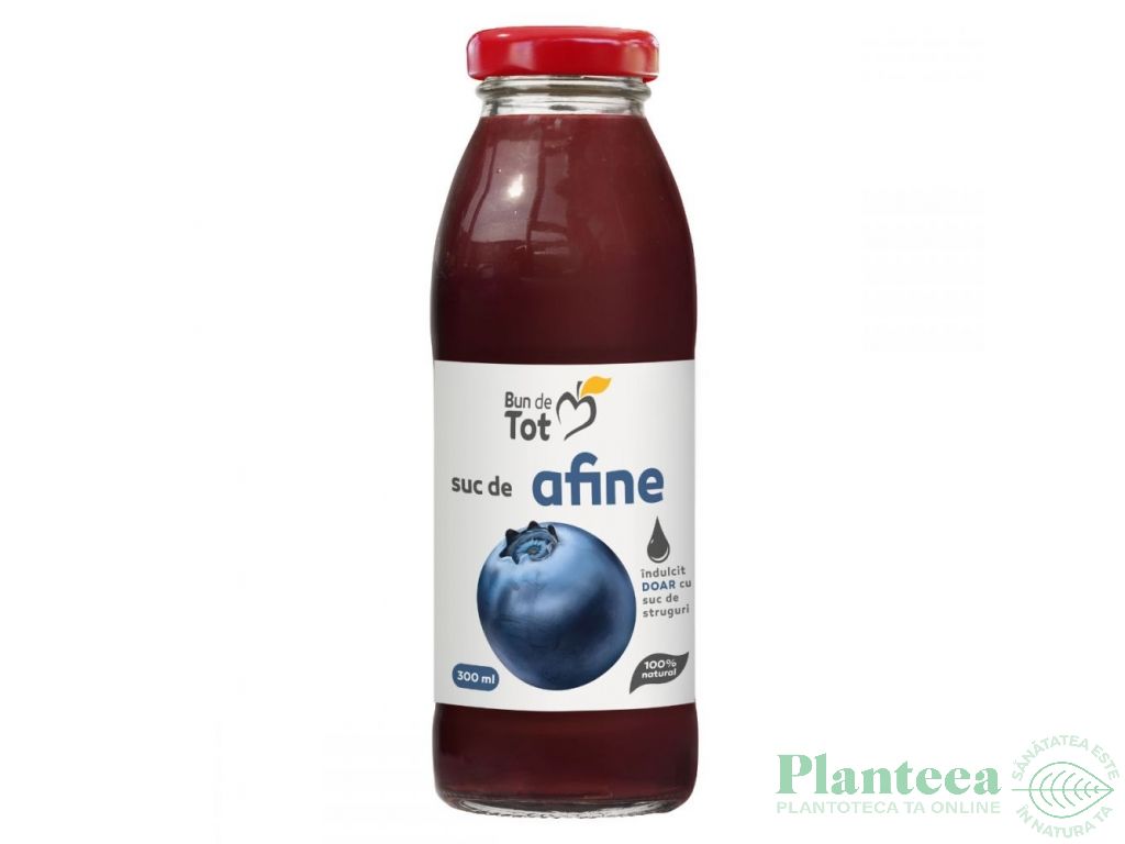 Nectar afine fara zahar bio 300ml - BUN DE TOT