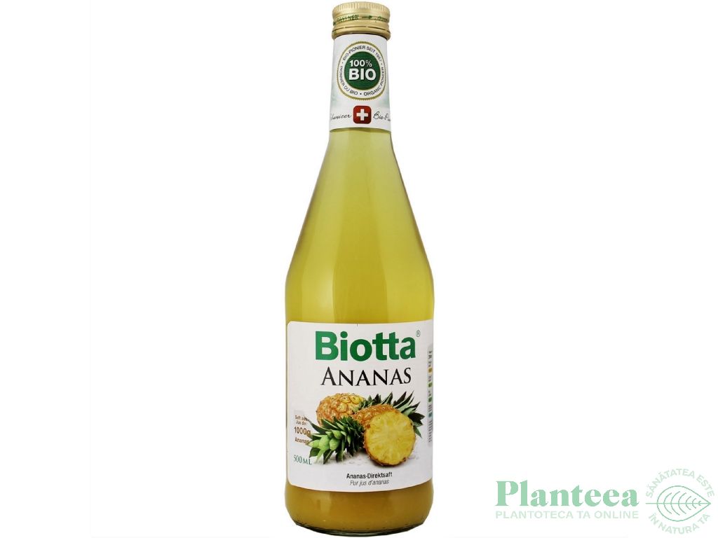 Suc ananas eco 500ml - BIOTTA