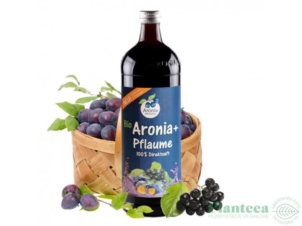 Suc aronia pur prune eco 700ml - ARONIA ORIGINAL