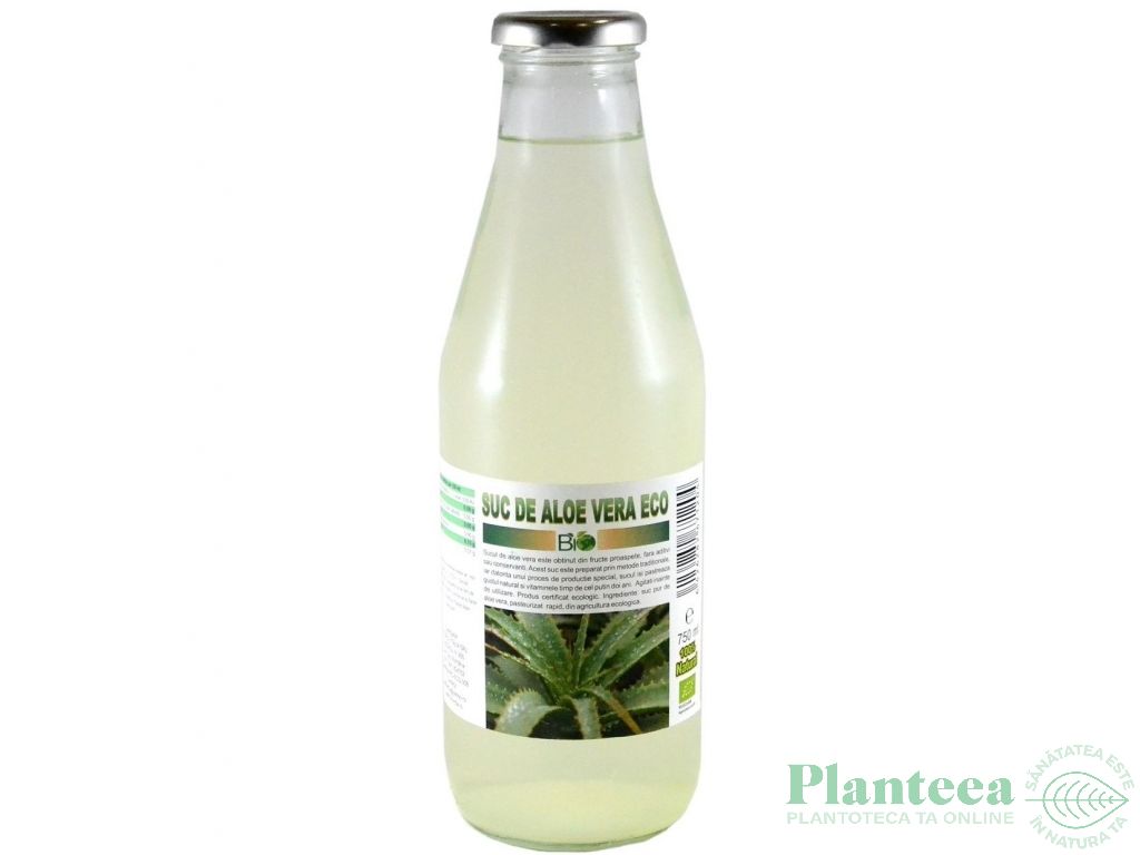 Suc aloe vera 100% eco 750ml - DECO ITALIA