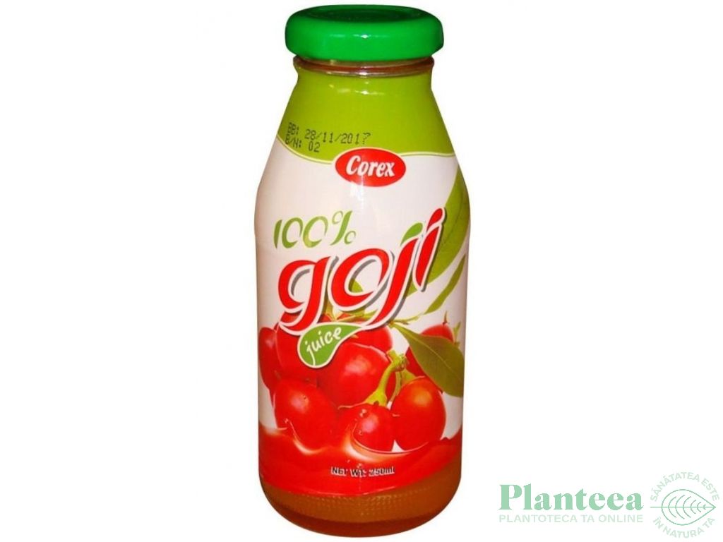 Suc goji 100% 250ml - COREX