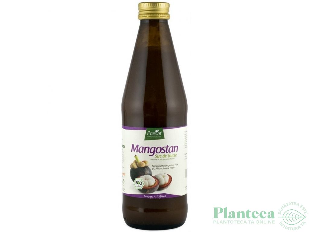 Suc mangostan eco 330ml - MEDICURA