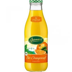 Suc portocale 100% eco 980ml - BAUER