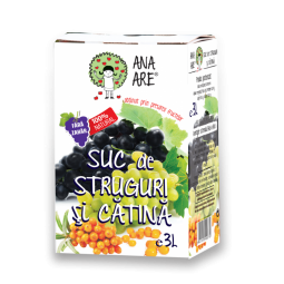 Suc struguri catina fara zahar 3L - ANA ARE