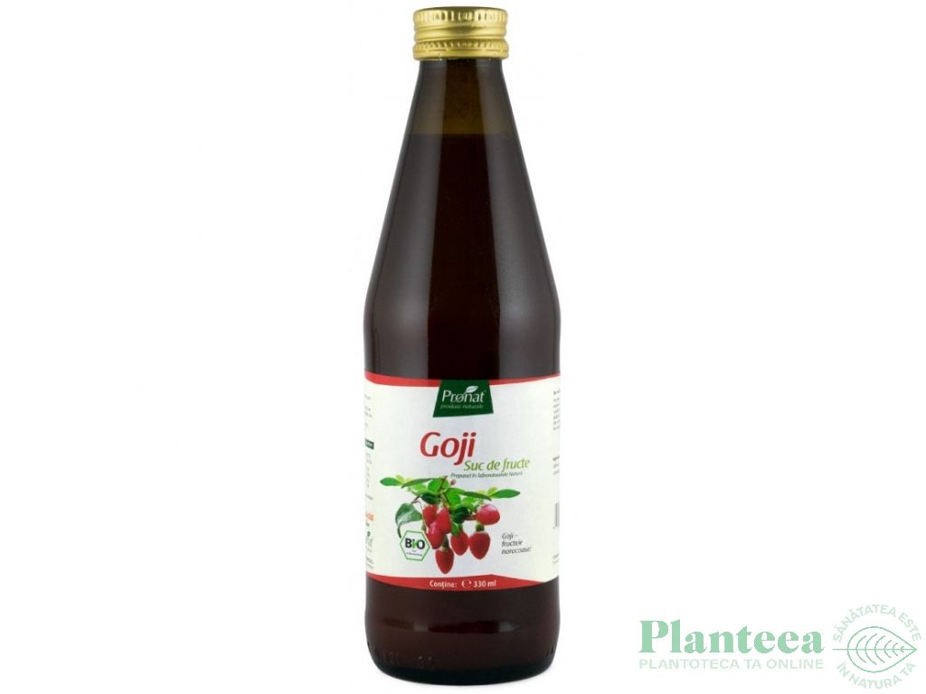 Suc goji fructe eco 330ml - MEDICURA