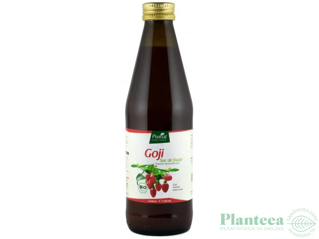 Suc goji fructe eco 330ml - MEDICURA