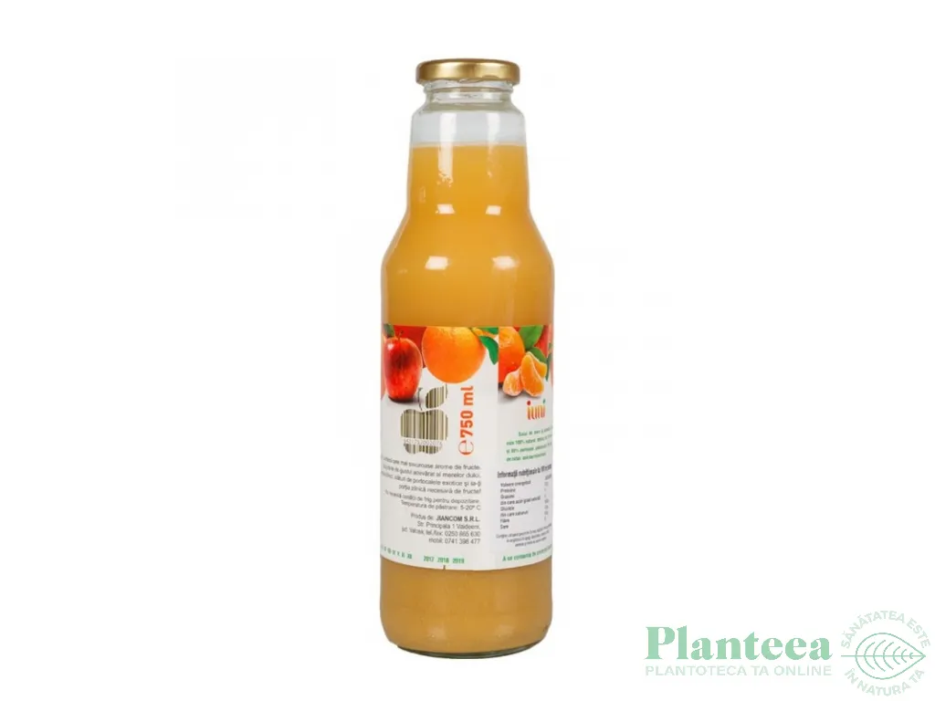 Suc mere portocale 750ml - NATURAL PREMIUM