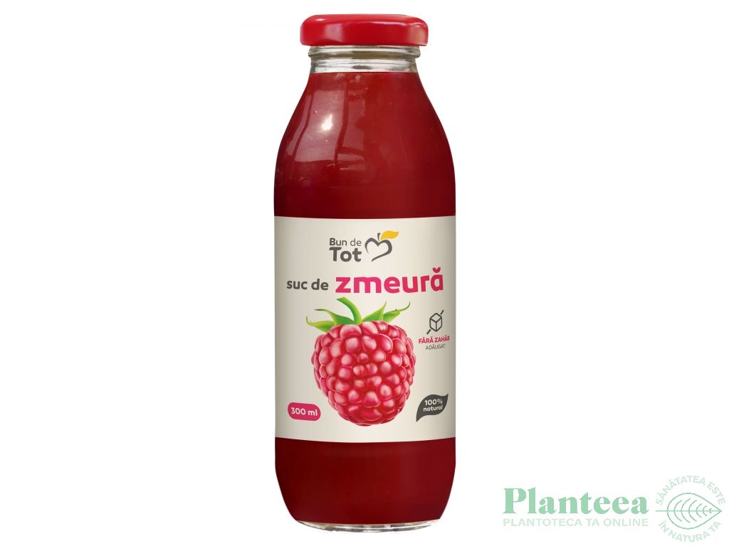 Nectar zmeura fara zahar 300ml - BUN DE TOT