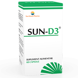 Sun D3 500mcg 60cps - SUN WAVE PHARMA