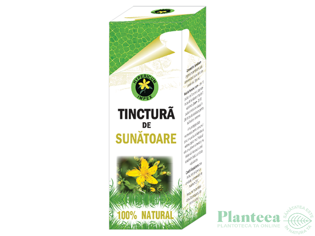 Tinctura sunatoare 50ml - HYPERICUM PLANT