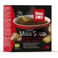 Supa miso ghimbir plic eco 4x15g - LIMA