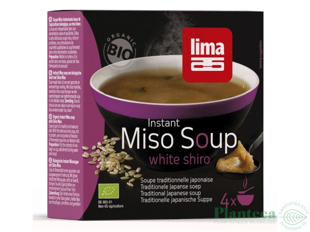 Supa miso shiro plic eco 4x15g - LIMA
