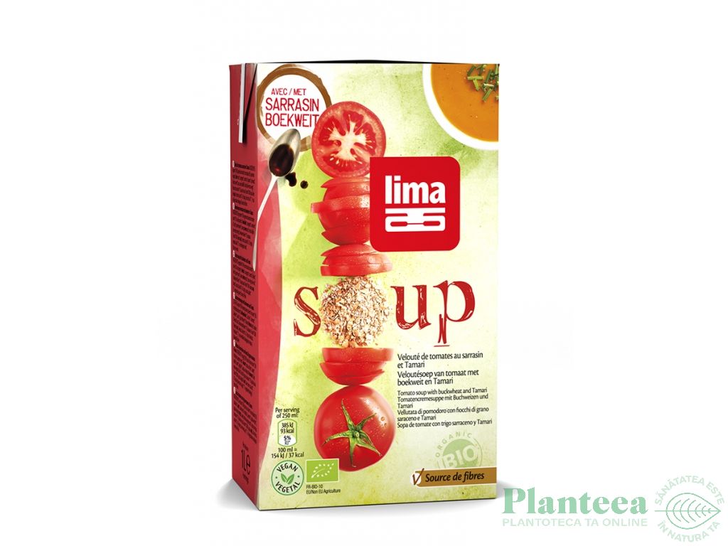 Supa crema rosii hrisca tamari eco 1L - LIMA