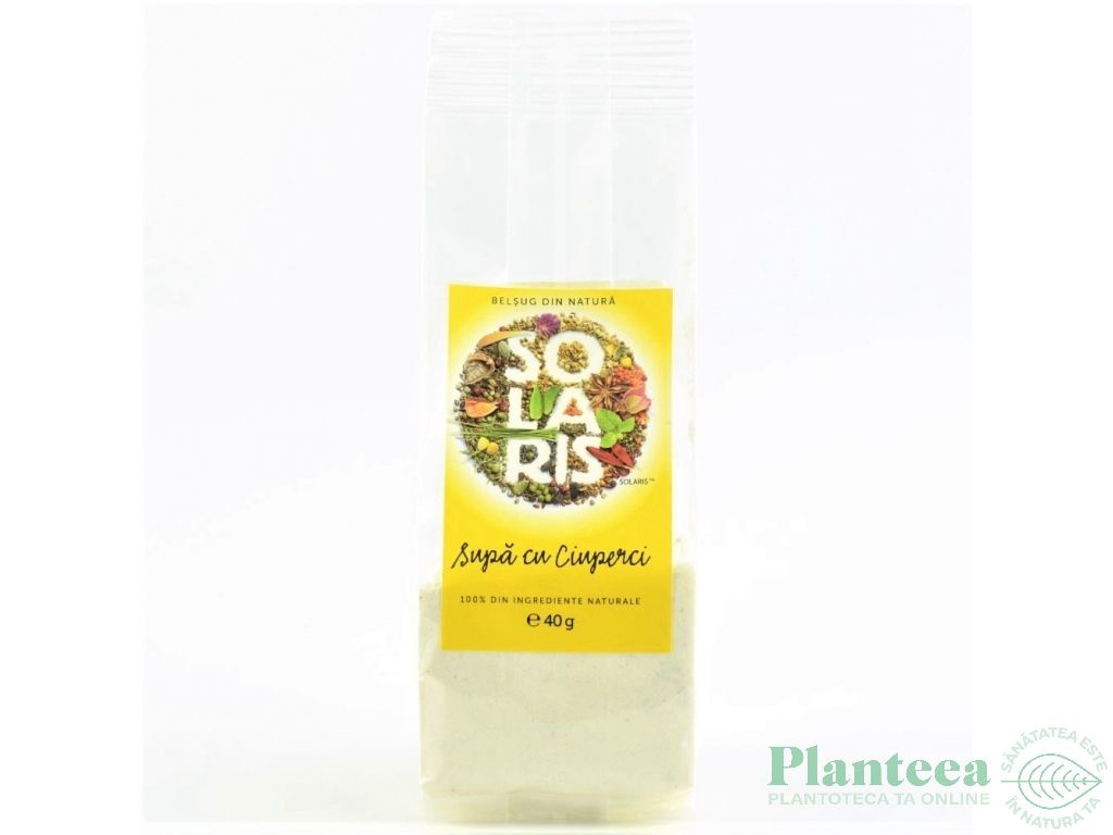 Supa crema ciuperci 40g - SOLARIS