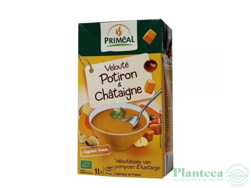 Supa crema dovleac castane eco 1L - PRIMEAL