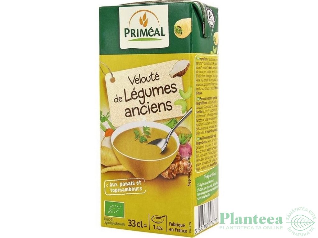 Supa crema legume antice eco 330ml - PRIMEAL