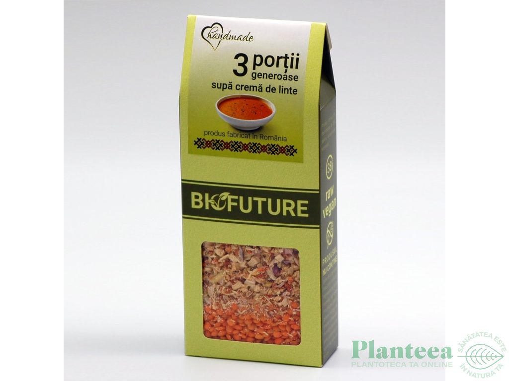 Supa crema linte 3_4 portii 90g - BIOFUTURE