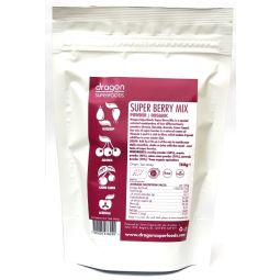 Pulbere mix super berry raw bio 160g - DRAGON SUPERFOODS