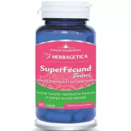 SuperFecund femei 60cps - HERBAGETICA