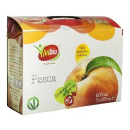 Nectar piersici eco 3x200ml - VIVIBIO