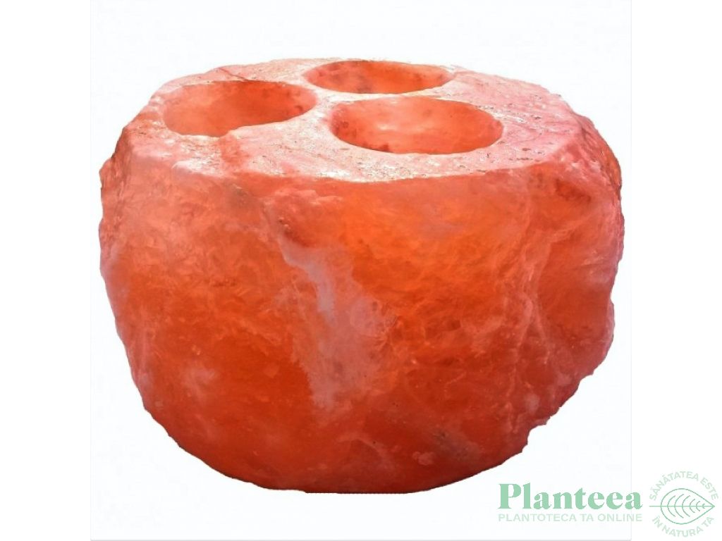 Candela sare Himalaya Triplu 2,5_3kg - MONTE SALT CRYSTAL