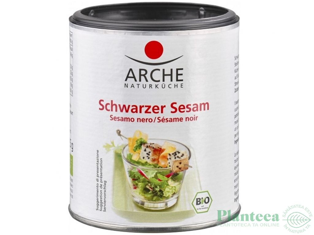 Seminte susan negru eco 125g - ARCHE NATURCUCHE