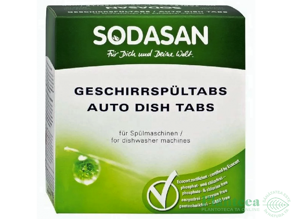 Detergent tablete vase masina spalat 25b - SODASAN