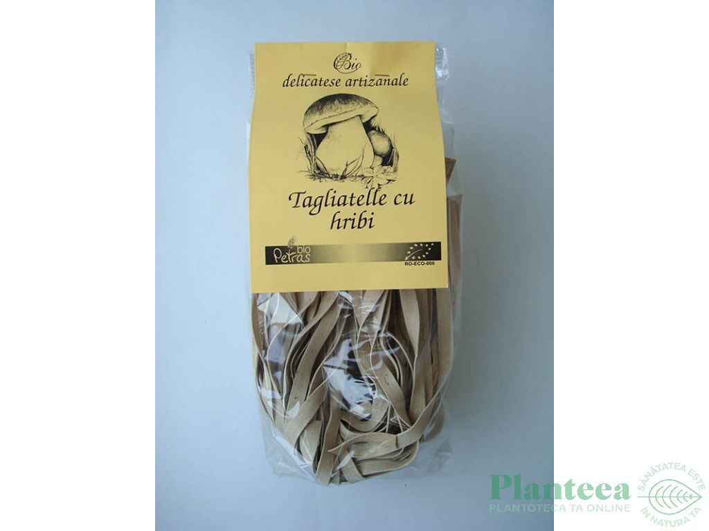 Paste tagliatelle grau semola hribi 250g - PETRAS BIO