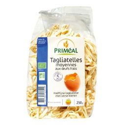 Paste tagliatelle grau semola cu ou eco 250g - PRIMEAL