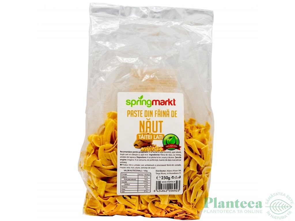 Paste scoici naut 250g - SPRINGMARKT