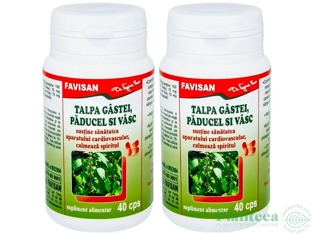 Set Talpa gastei paducel vasc 2x40cps - FAVISAN