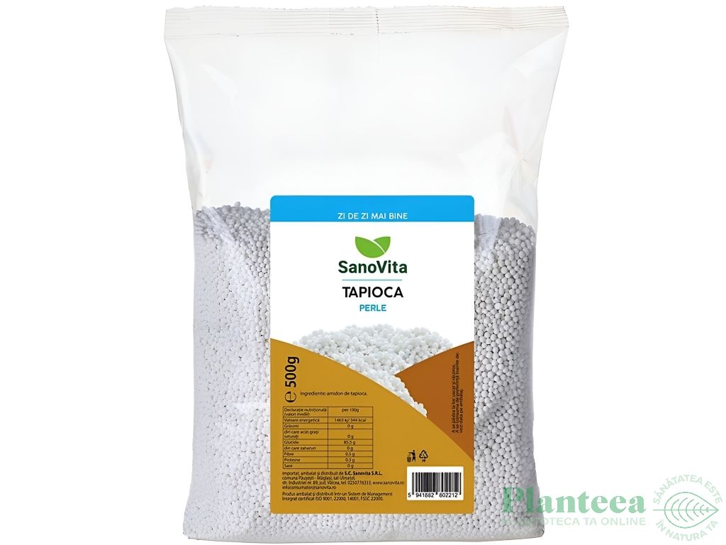 Tapioca boabe 500g - SANOVITA