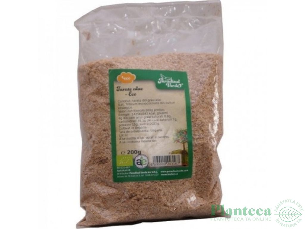 Tarate alac eco 200g - PARADISUL VERDE